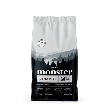 Monster Dog Orig. Dynamite Chick/Turkey 12 kg