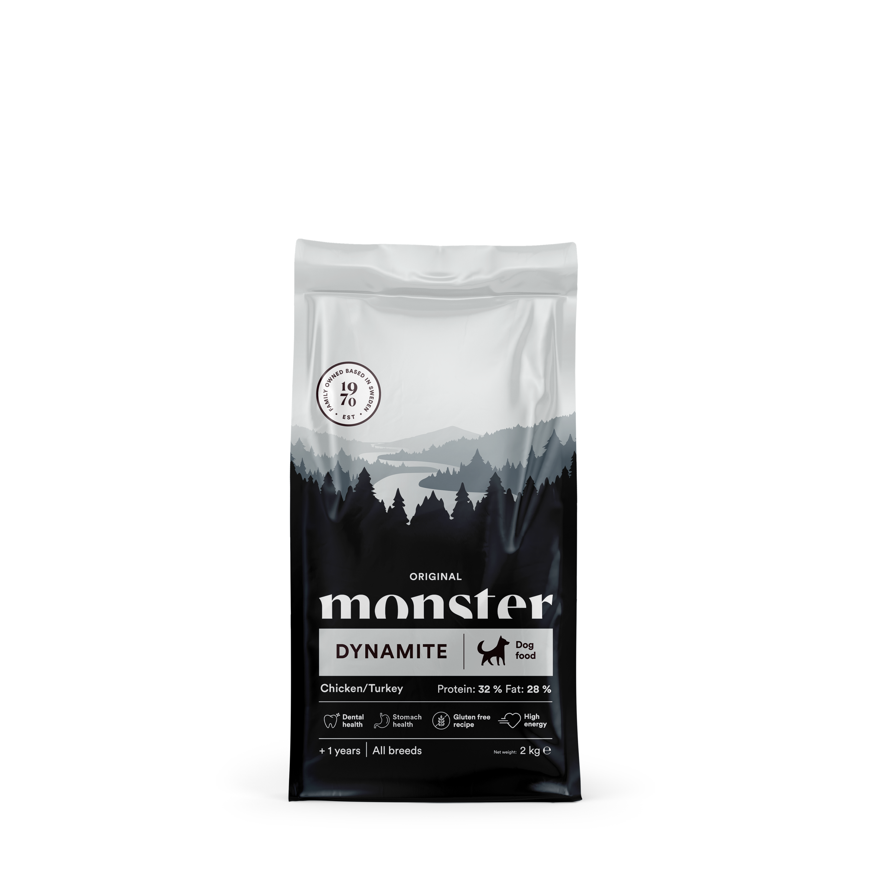 Monster Dog Orig. Dynamite Chick/Turkey 2 kg