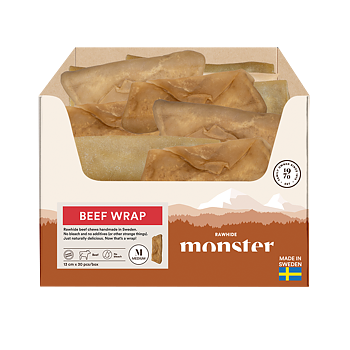 Monster Raw Beef Wrap Medium