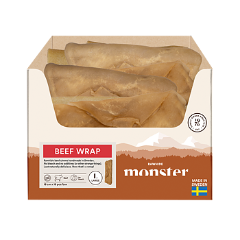 Monster Raw Beef Wrap Large