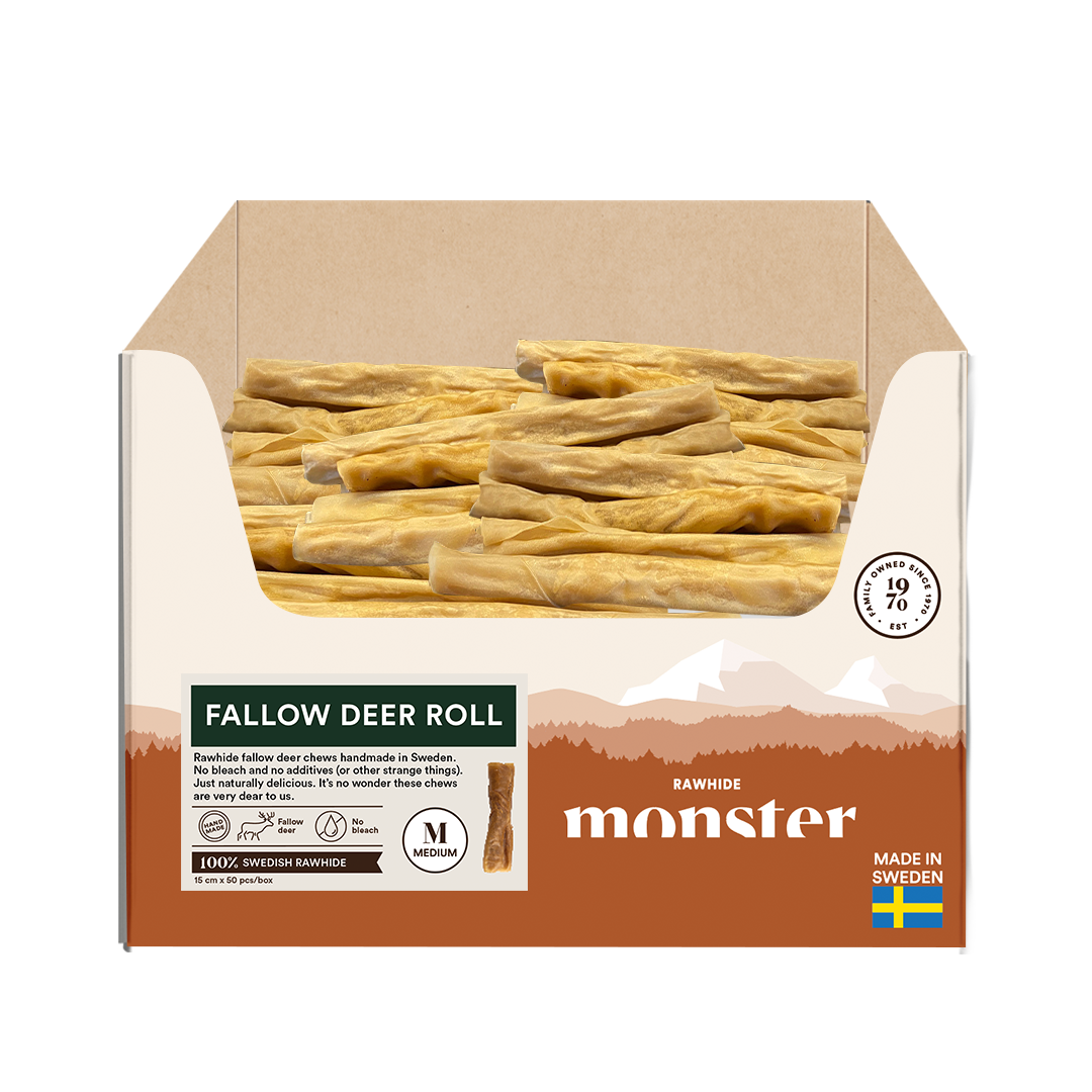 Monster Raw Fallow deer Roll M