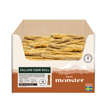 Monster Raw Fallow deer Roll M