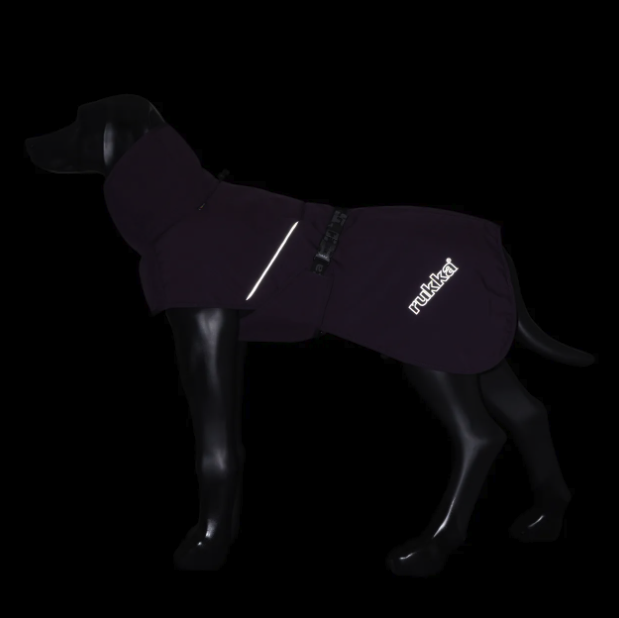 Rukka Pets Trust Foil Coat - hundtäcke i lila - 3