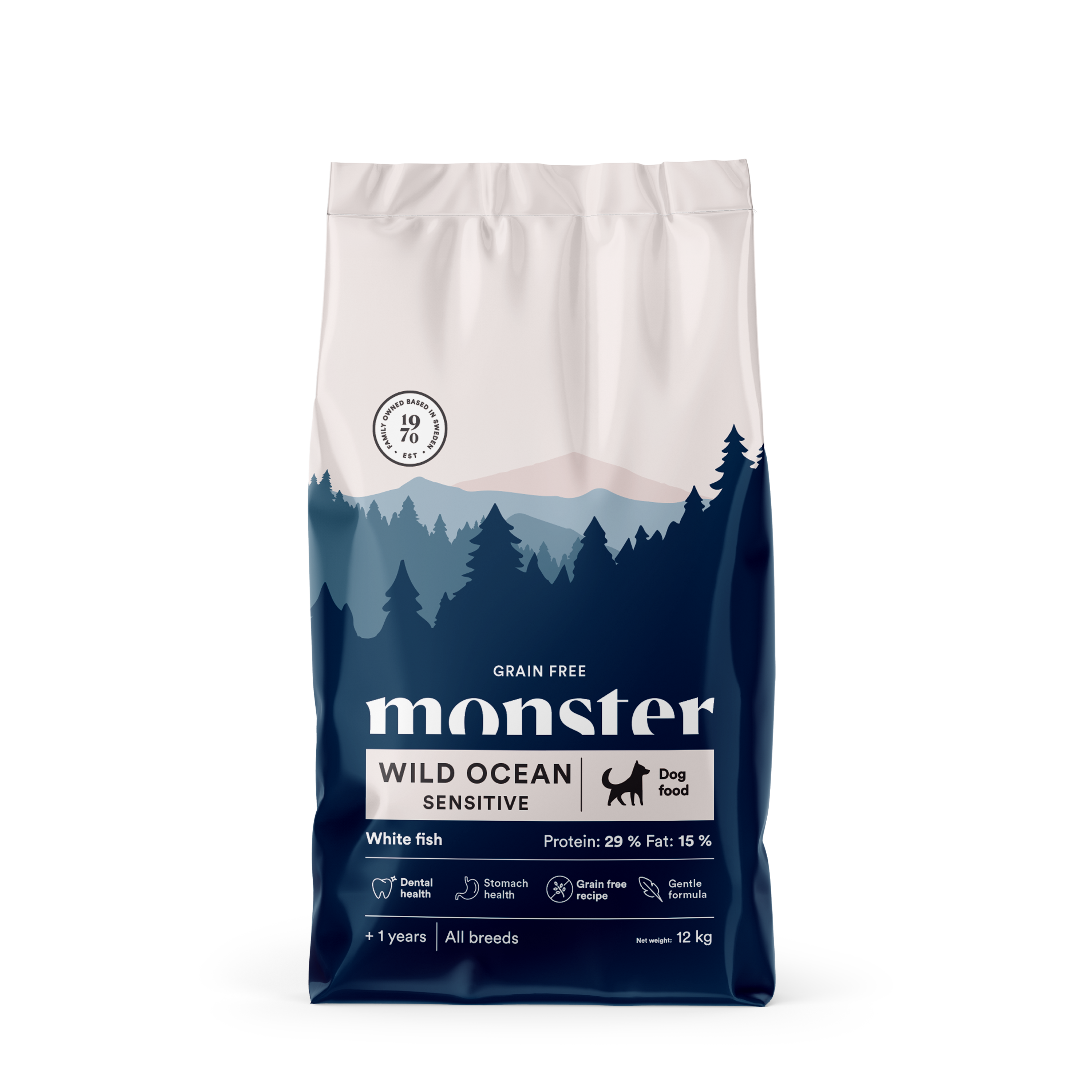 Monster Dog GF Wild Ocean Sensitive 12 kg
