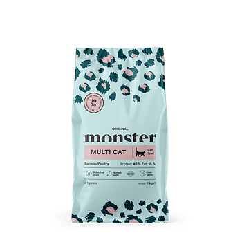 Monster Cat Orig. Multicat Salmon/Poultry 6 kg