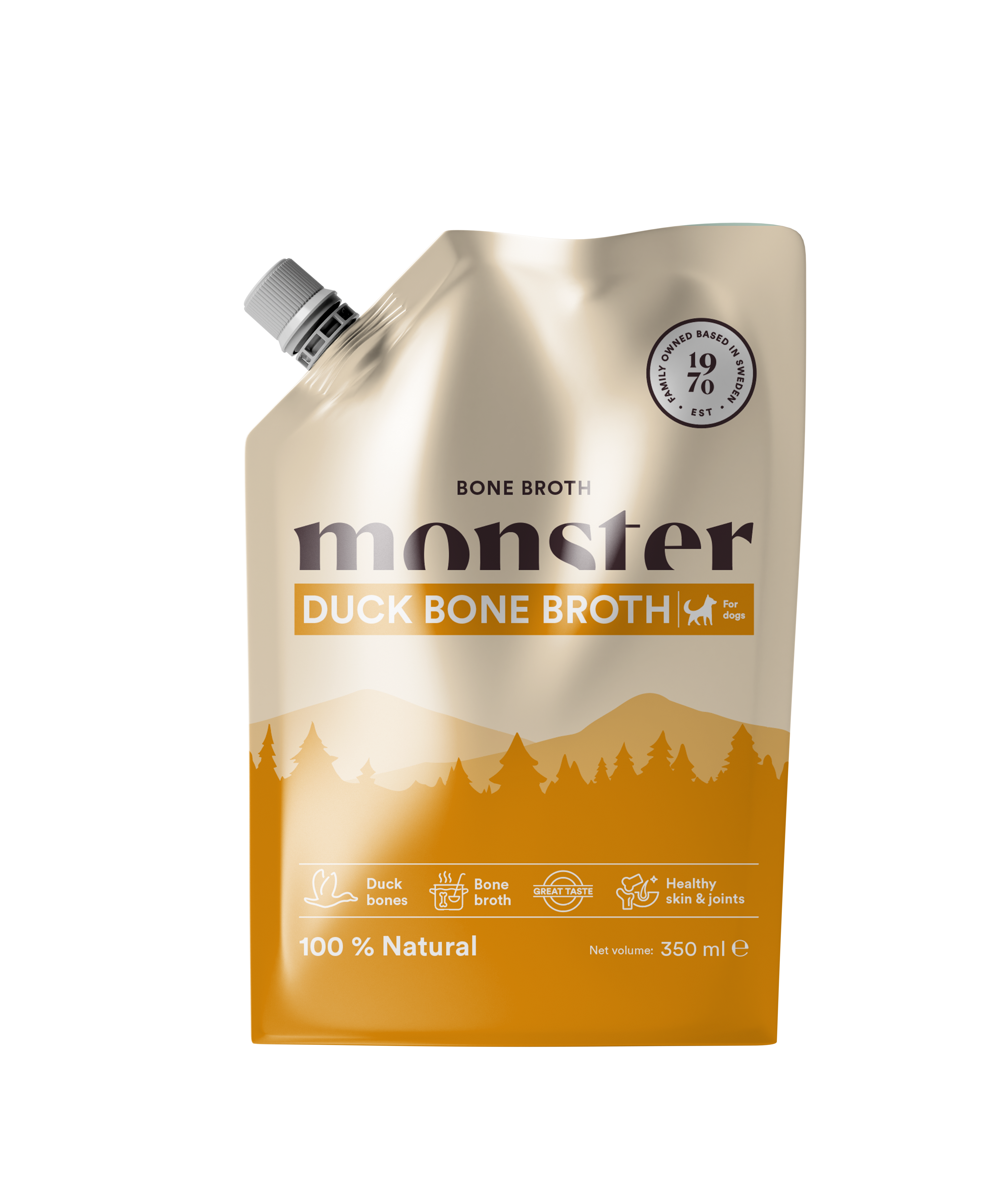 Monster Bone Broth Duck 1000 ml - Benbuljong 