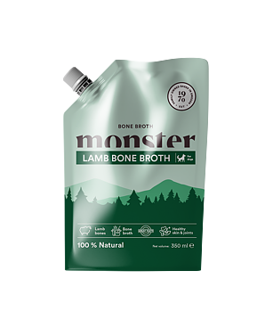 Monster Bone Broth Lamb 1000 ml - Benbuljong