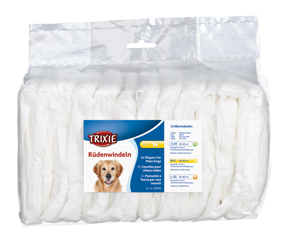 Trixie Blöja Hanhund 12-pack - 2 storlekar - 2