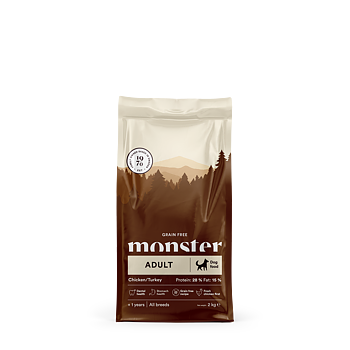 Monster Dog GF Adult Chick/Turkey 2 kg