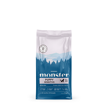 Monster Dog Orig. Puppy Sens. White Fish 2 kg