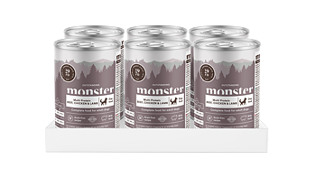 Monster Dog Multi Beef/ Chick/ Lamb  400 gr våtfoder hund