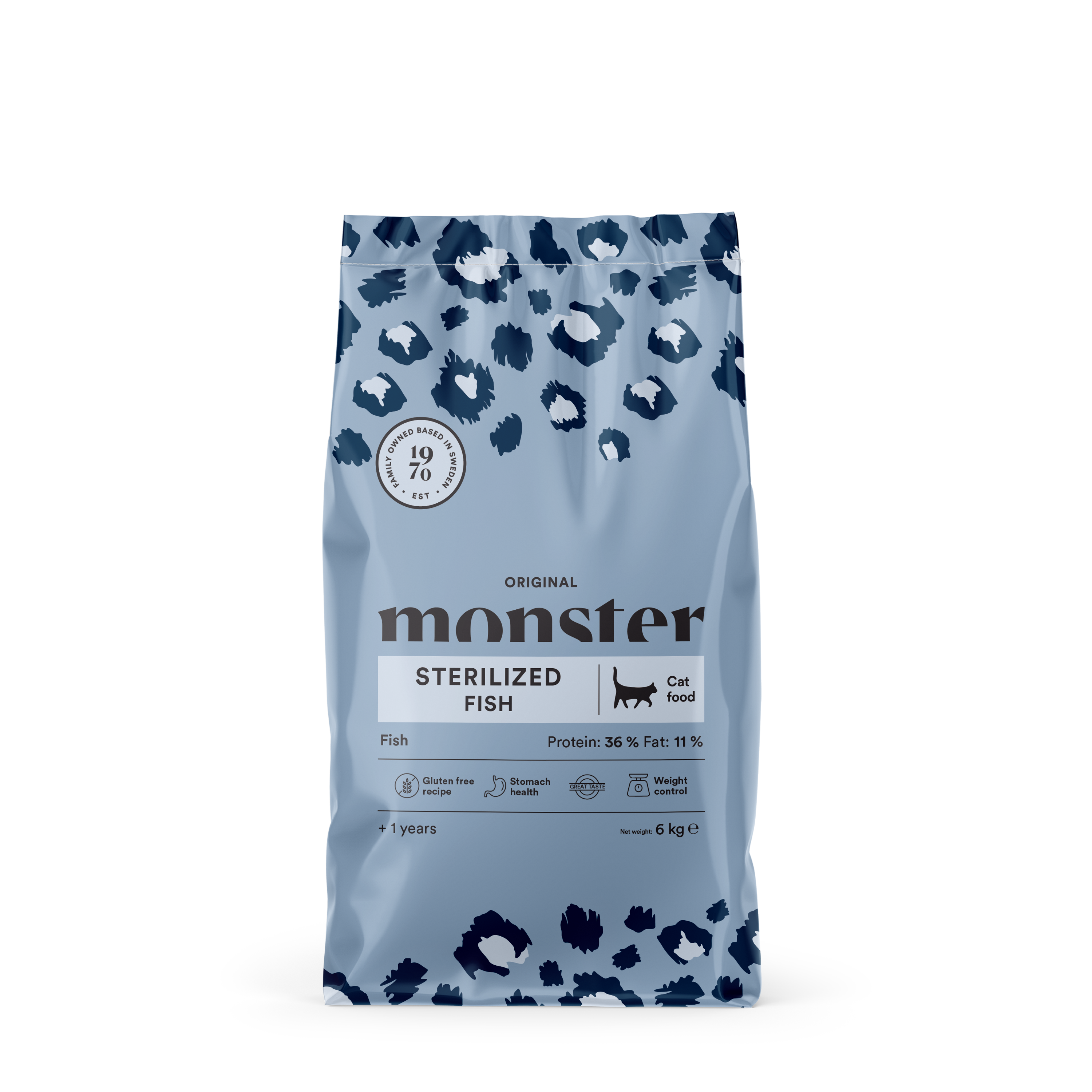 Monster Cat Orig. Sterilized Fish 6 kg