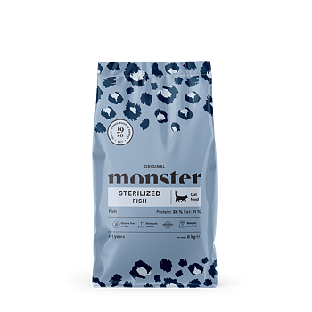 Monster Cat Orig. Sterilized Fish 6 kg