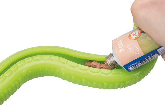 Trixie Snacksorm ihopringlad - TPR-gummi 18 cm