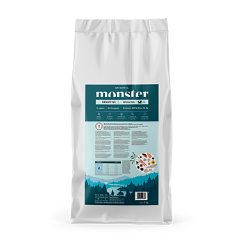 Monster Dog Orig. Sensitive White fish 17 kg