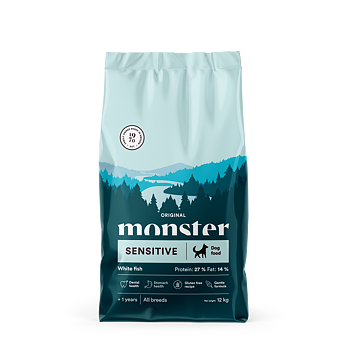 Monster Dog Orig. Sensitive White fish 12 kg