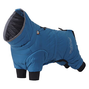 Rukka Pets Tempo Mini Overall – vadderad vinteroverall för små hundar, blå