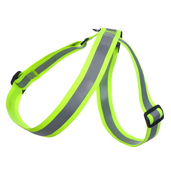 Rukka Pets Note Body Band – reflexband för hundens kropp, neongul