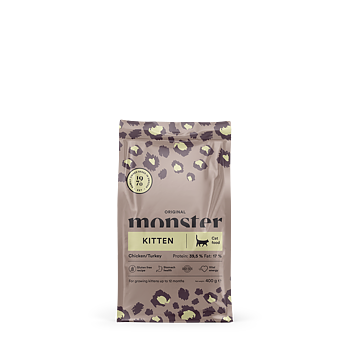 Monster Cat Orig. Kitten Chick/Turkey 400 g
