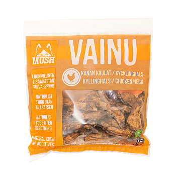 MUSH Snacks Kycklinghals 220 gr