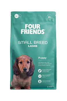Four Friends Dog Small Breed Puppy Lamb 2 kg