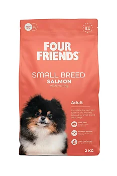 Four Friends Dog Small Breed Salmon 2 kg