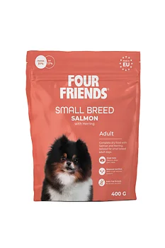 Four Friends Dog Small Breed Salmon 400 g
