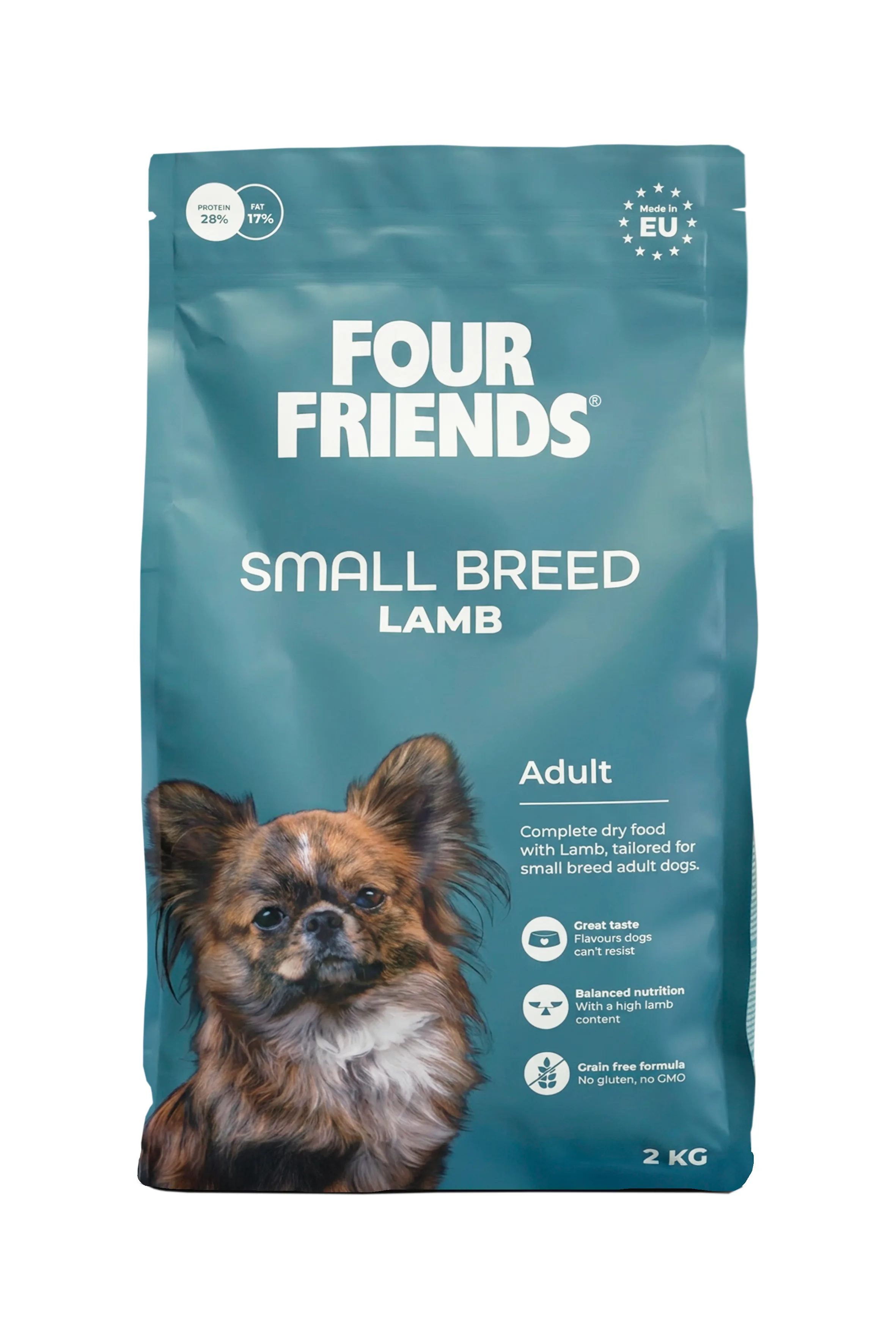 Four Friends Dog Small Breed Lamb 2 kg