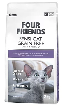 Four Friends Cat Grain Free Sensi Cat 2 kg