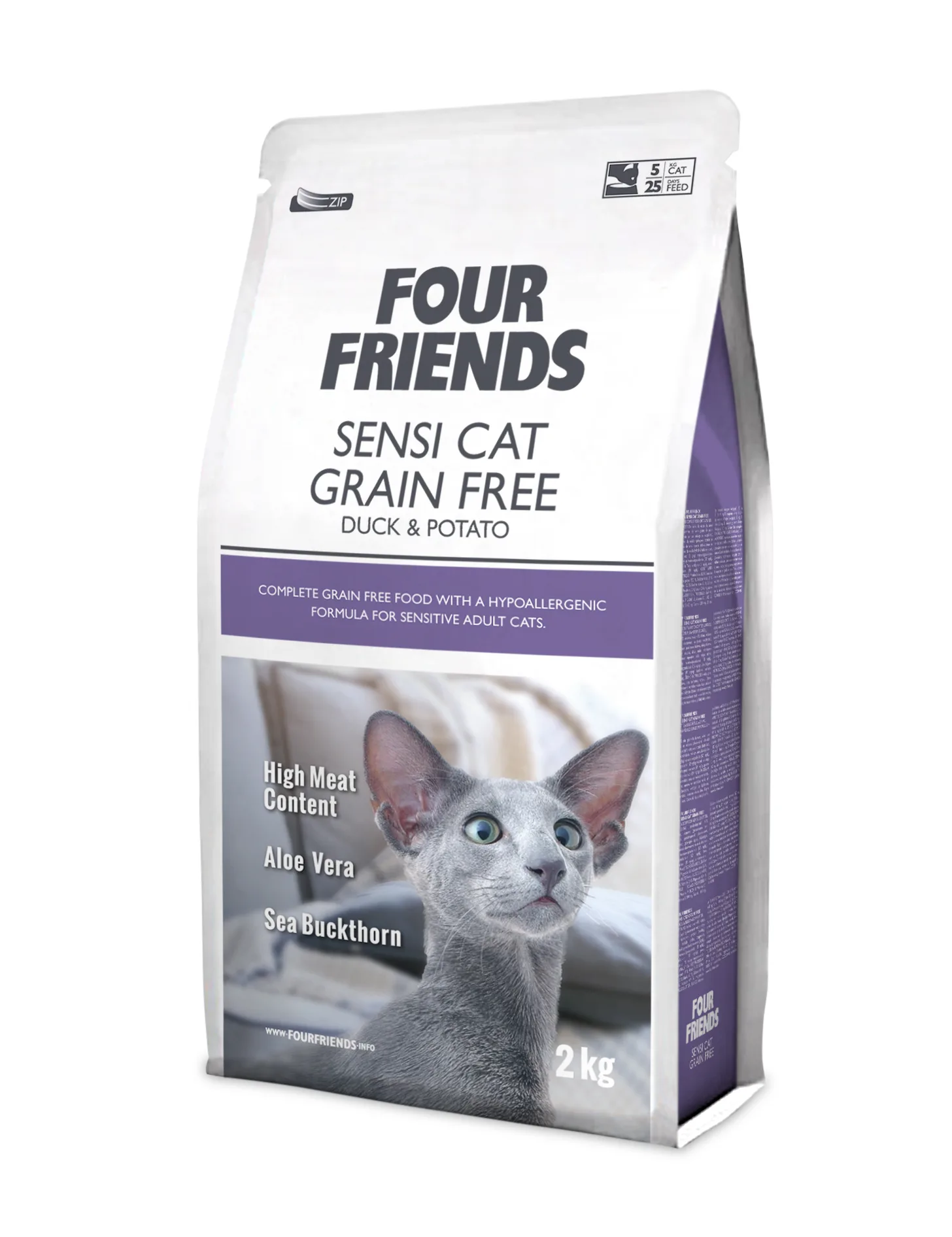 Four Friends Cat Grain Free Sensi Cat 2 kg