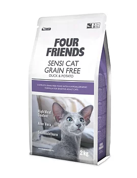 Four Friends Cat Grain Free Sensi Cat 2 kg