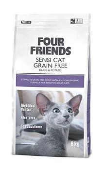 Four Friends Cat Grain Free Sensi Cat 6 kg