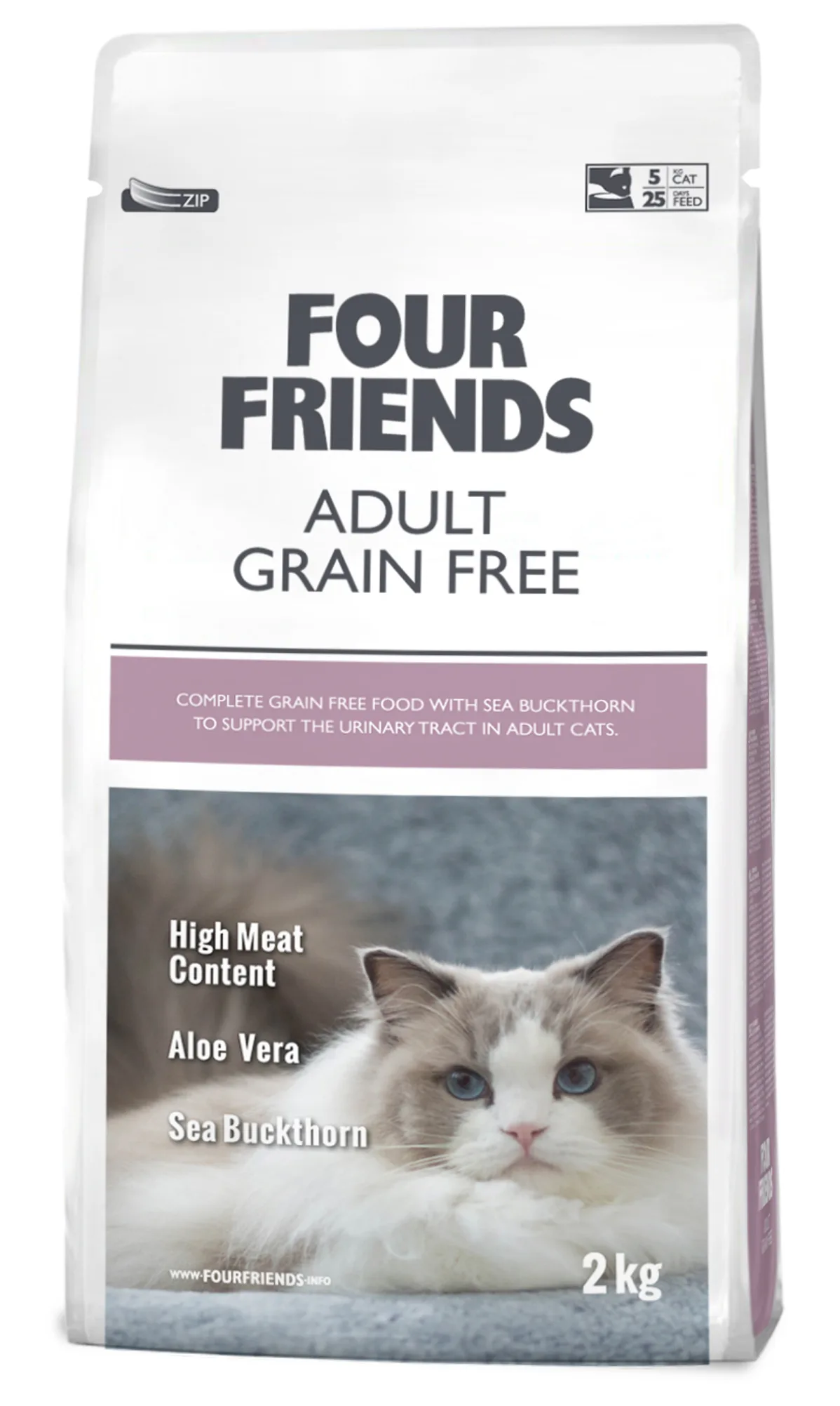 Four Friends Cat Grain Free Adult 2 kg