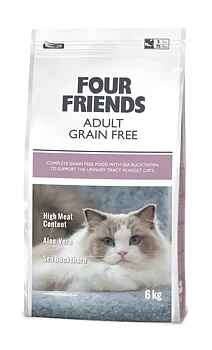Four Friends Cat Grain Free Adult 6 kg