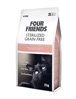 Four Friends Cat Grain Free Sterilized 2 kg