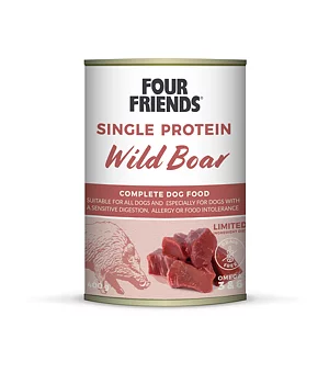 Four Friends Dog Wild Boar can 400 g