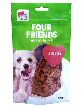 Four Friends Dog Lamb Cube - (100 g & 400 g)