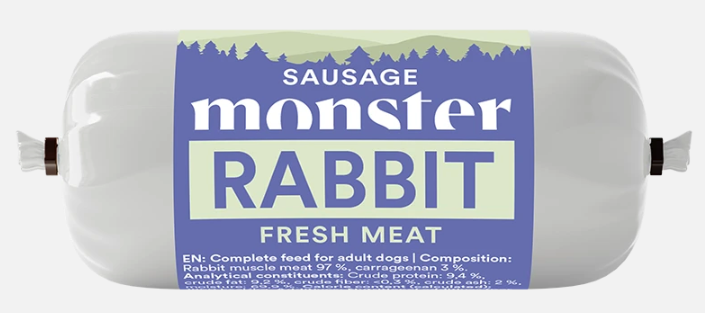 Monster Dog Sausage Kanin 80g