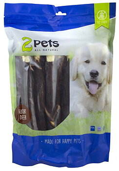 2pets Tuggrulle med hjort 28cm 12-pack XL
