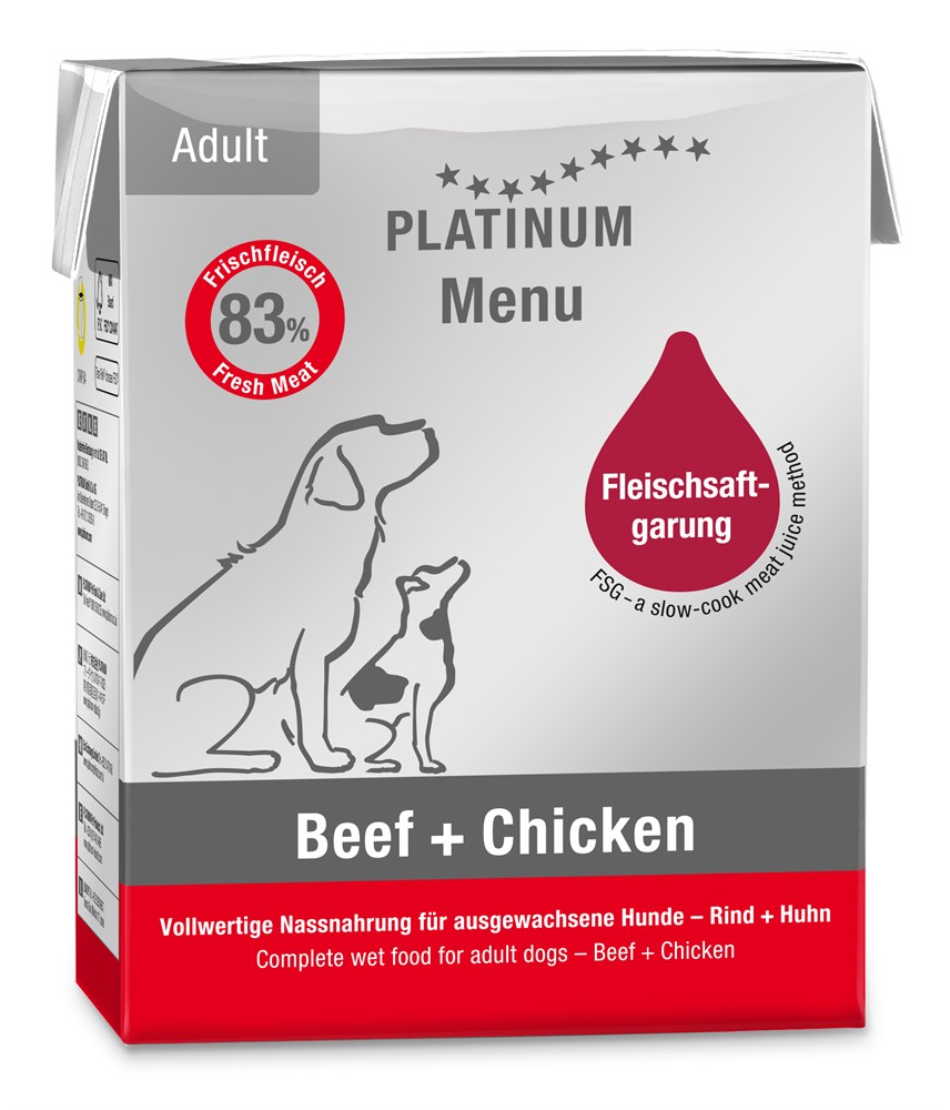 Platinum Menu Beef + Chicken våtfoder