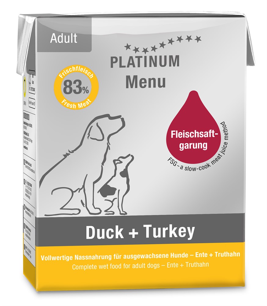 Platinum Menu Duck + Turkey våtfoder