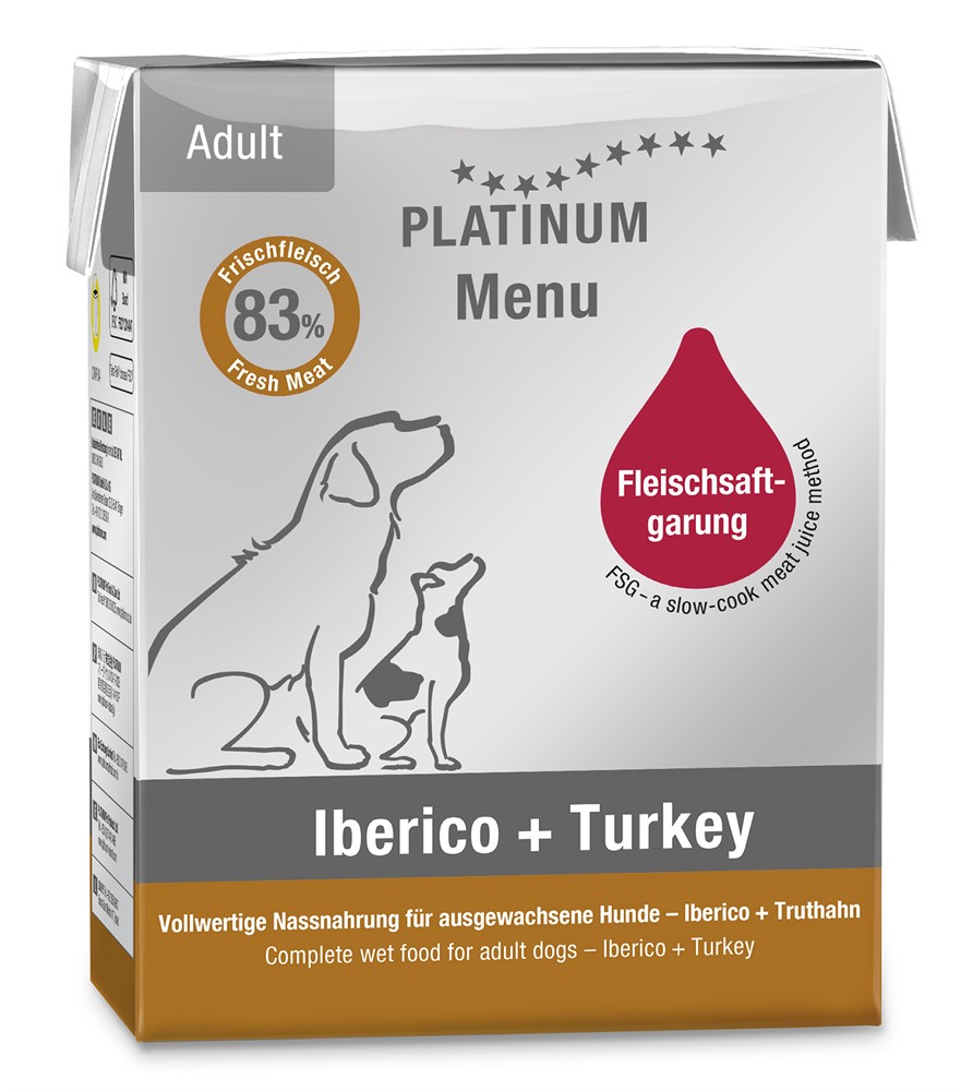 Platinum Menu Iberico + Turkey våtfoder