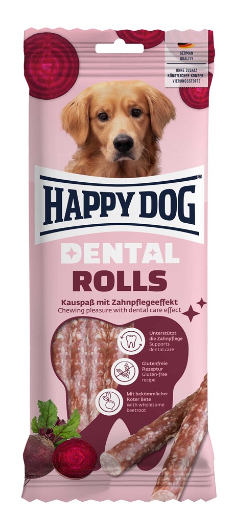 Happy Dog Dental Rolls 148 g