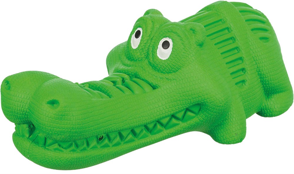 Trixie Snackkrokodil i naturgummi 18 cm