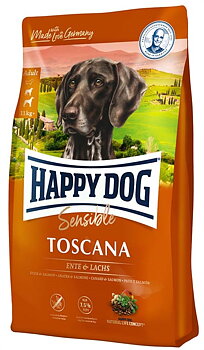 Happy Dog Sensible Toscana 11 kg – anka och havsfisk