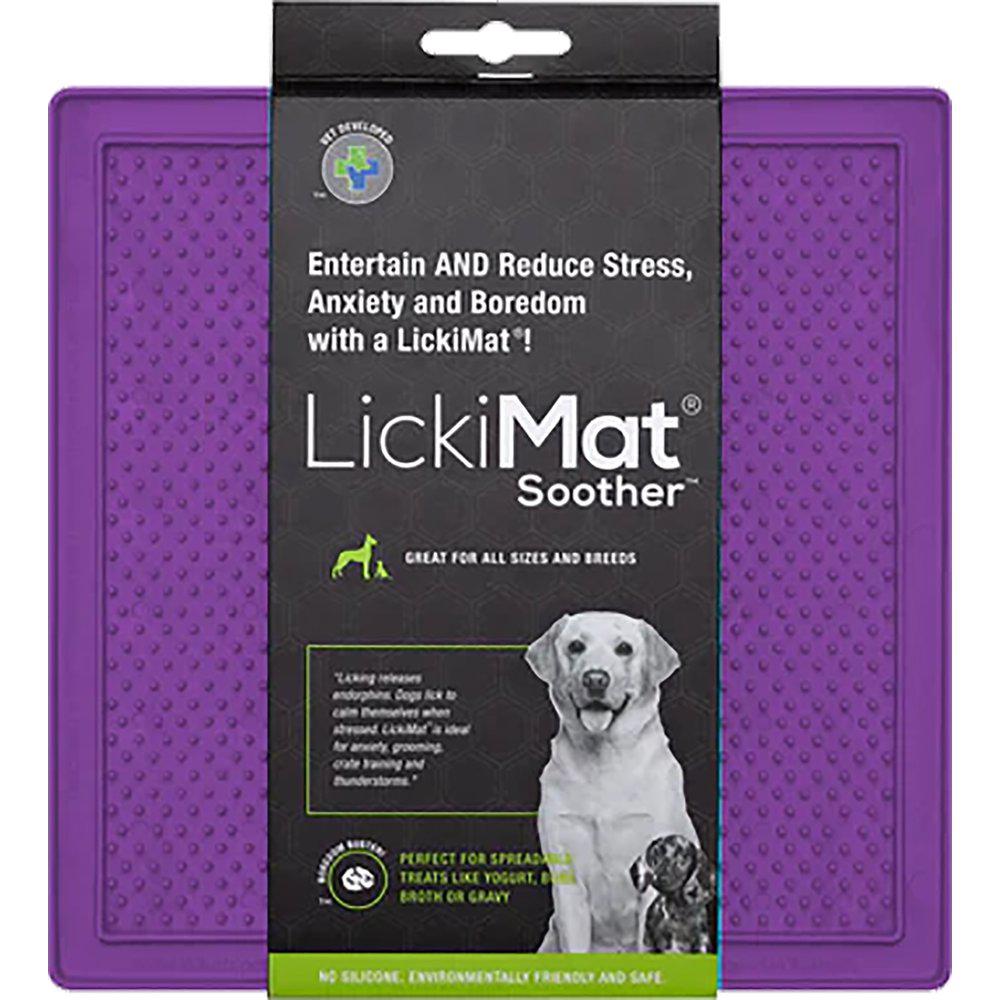 Lickimat Soother Lila 20x20cm