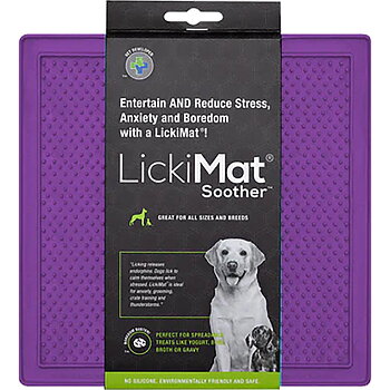 Lickimat Soother Lila 20x20cm
