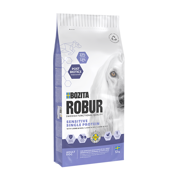 Bozita Robur Adult Sensitive Single Protein Lamb 3 kg