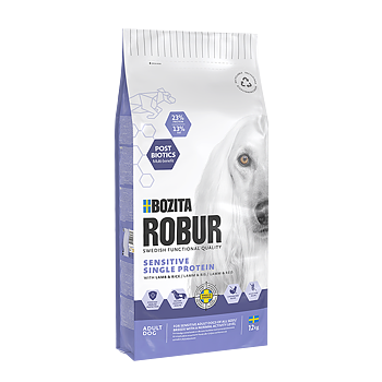 Bozita Robur Adult Sensitive Single Protein Lamb 3 kg