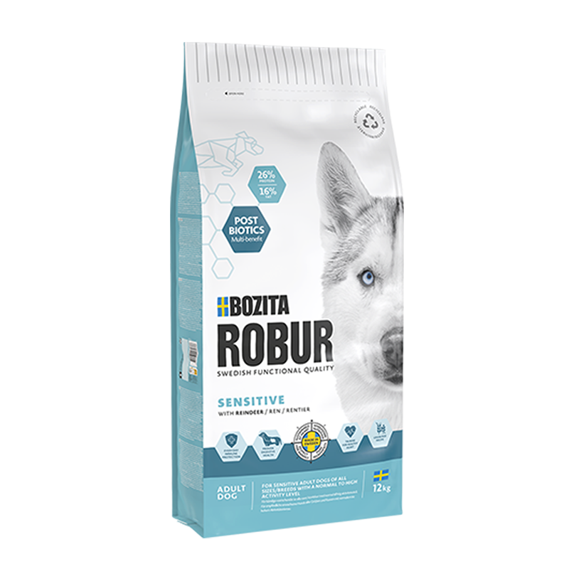 Bozita Robur Sensitive with Reindeer 12 kg